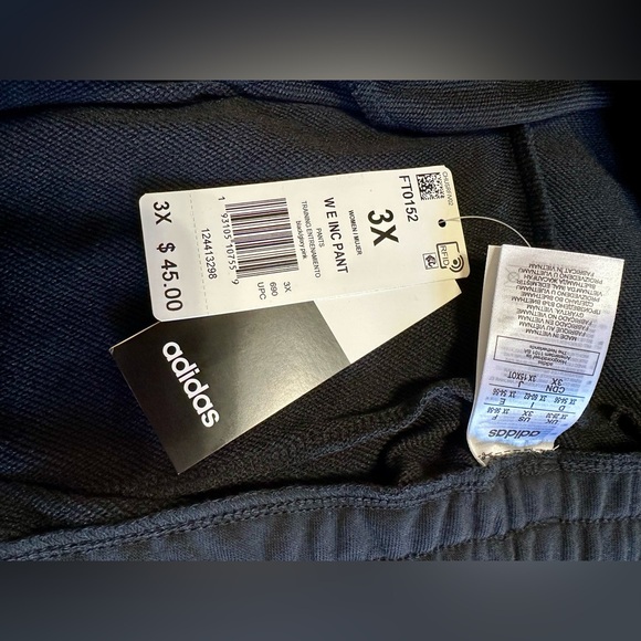 🖤ADIDAS Plus Size Training Pants Sweats NWT - Picture 8 of 11